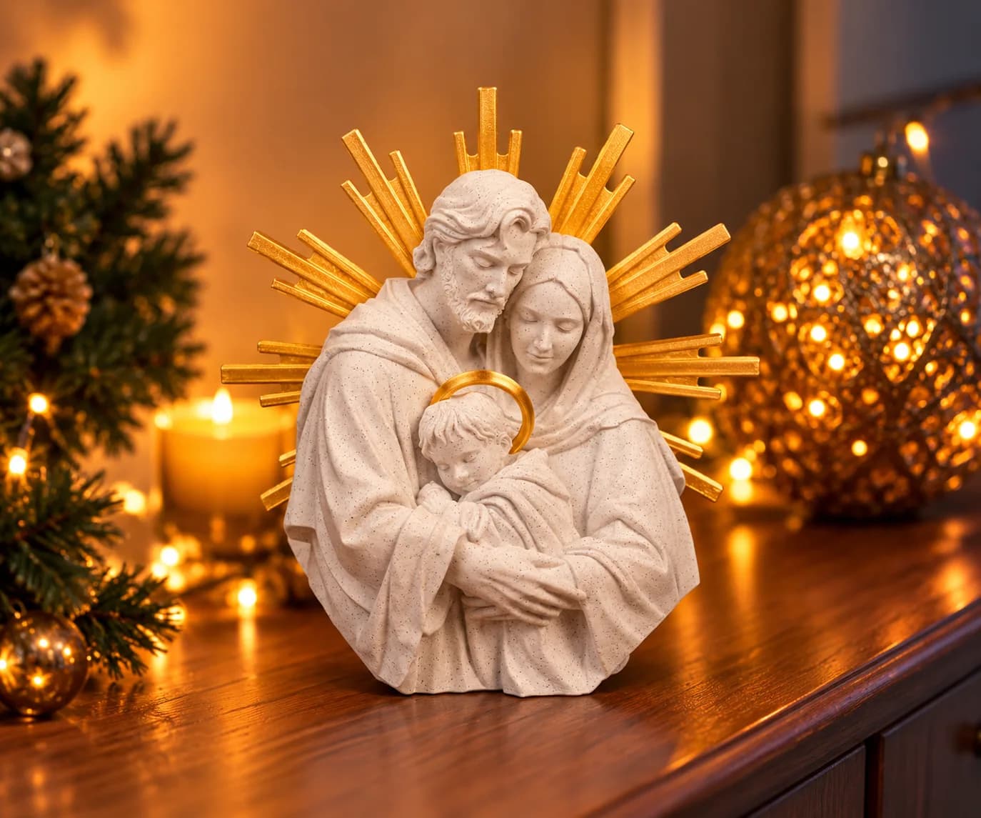 The Holy Family Sculpture
