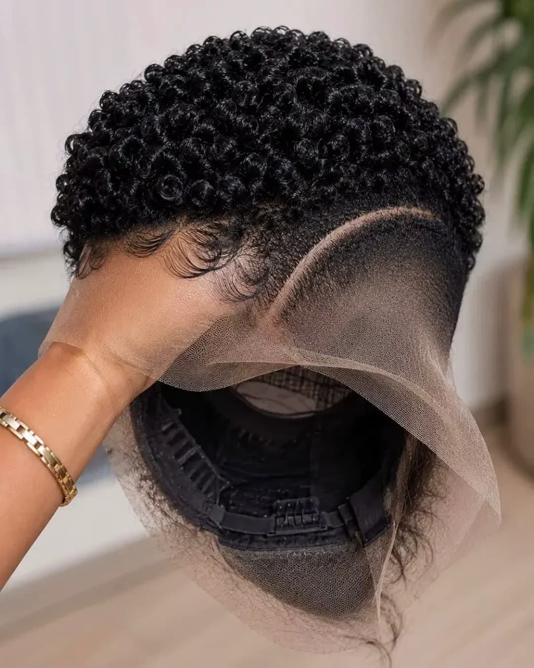 Pixie cut HD lace