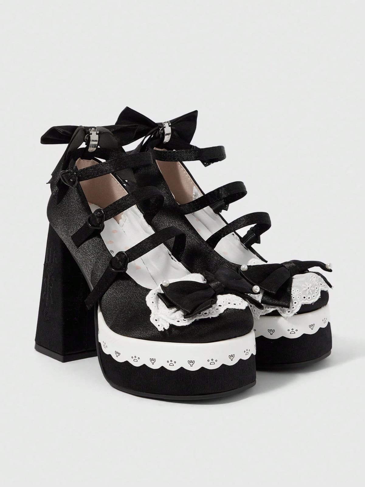 SATIN KISS MARY JANES