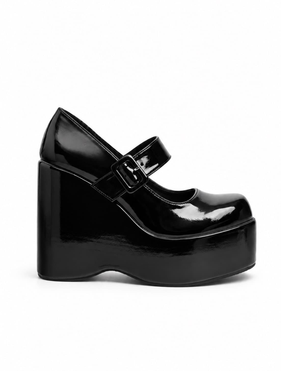 Mary Janes - Chunky Platform