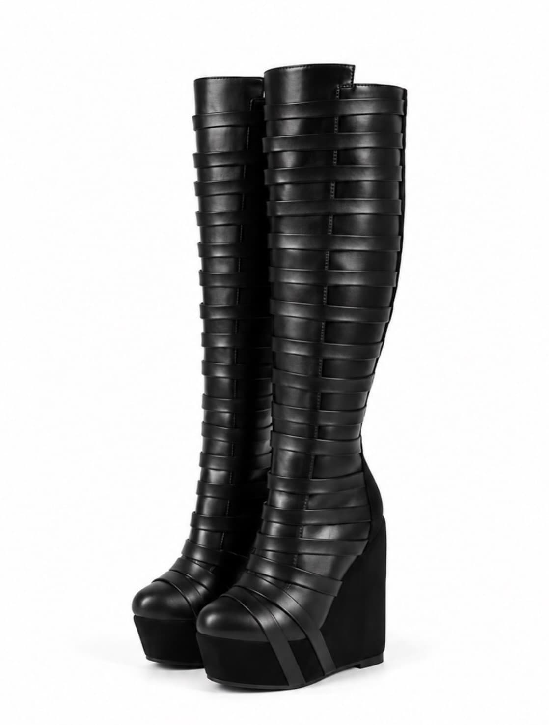 WEDGE BOOTS - GARETH PUGH INSPIRED